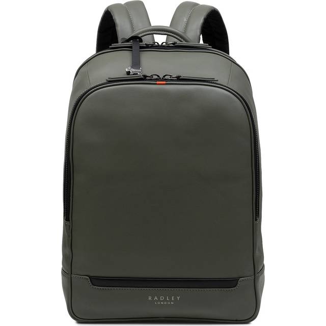 Radley London Women's Leather Men's Leather Cannon Street Medium Zip-Around Backpack - Green Medium