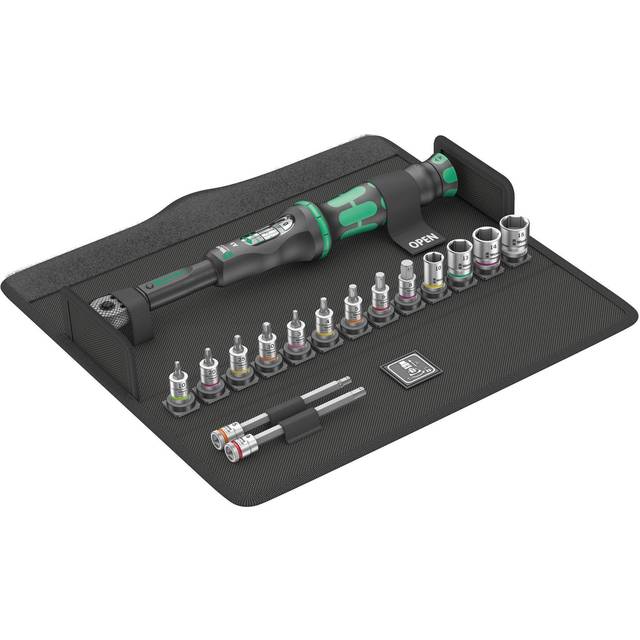 Wera Bicycle Set Torque 1 Torque Wrench Set - 16 piece