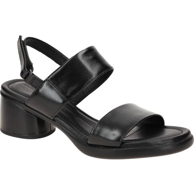 ECCO Sculpted Sandal LX 35 - Sandale à talon en cuir pour femme - Noir - Size: 39 (UK 6)