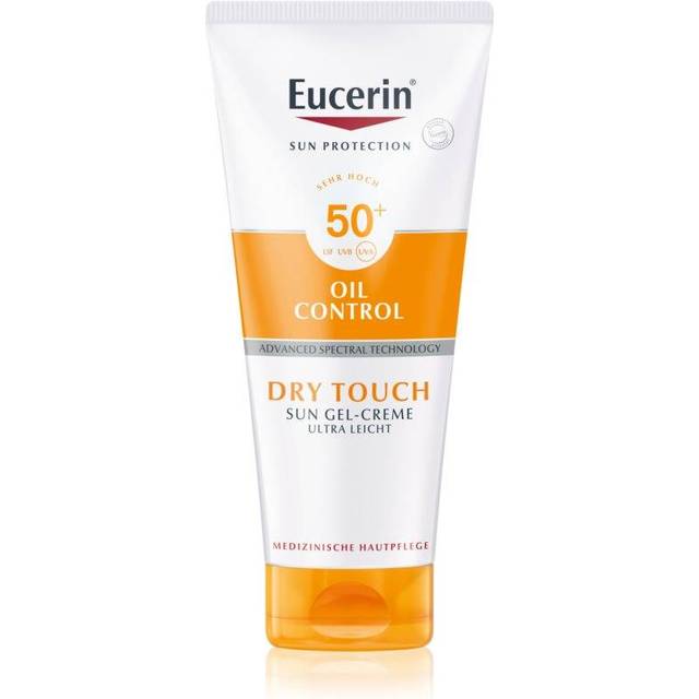 Eucerin Sun Oil Control solskydd i form av krämgel SPF 50+ 200 ml