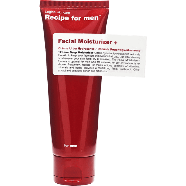 Recipe for men Facial Moisturizer + 75 ml