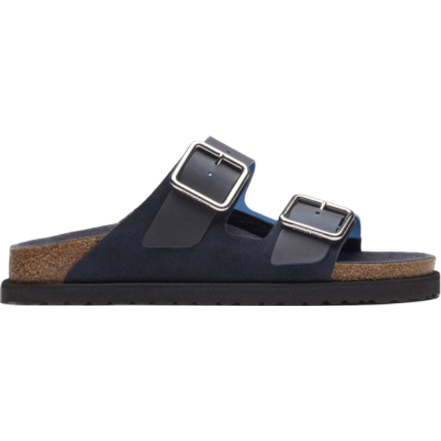 Birkenstock Navy 1774 Arizona PVC Milky Sandals - DARK NAVY - IT 41