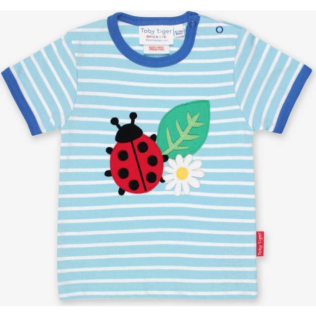 Organic Ladybird Applique T-Shirt - 4-5y / 110cm