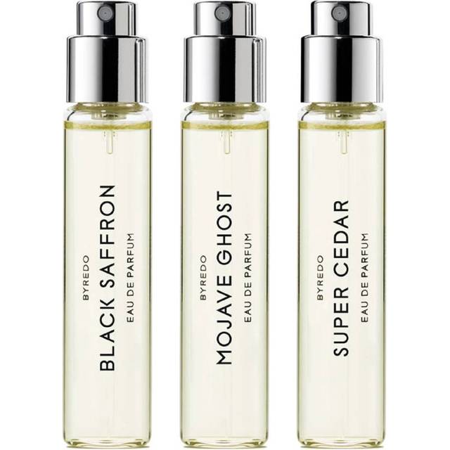 Byredo La Sélection Boisée Gift Set 12ml Black Saffron EDP + 12ml Mojave Ghost EDP + 12ml Super Cedar EDP