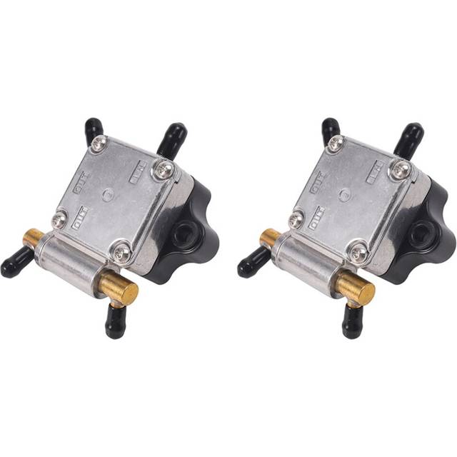 2X Boat Engine 6AH-24410-00 Fuel Pump Assy for Outboard 4-Stroke 15HP 20HP Motor