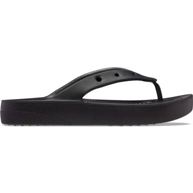 Crocs - Women's Classic Platform Flip - Sandals size 10, black