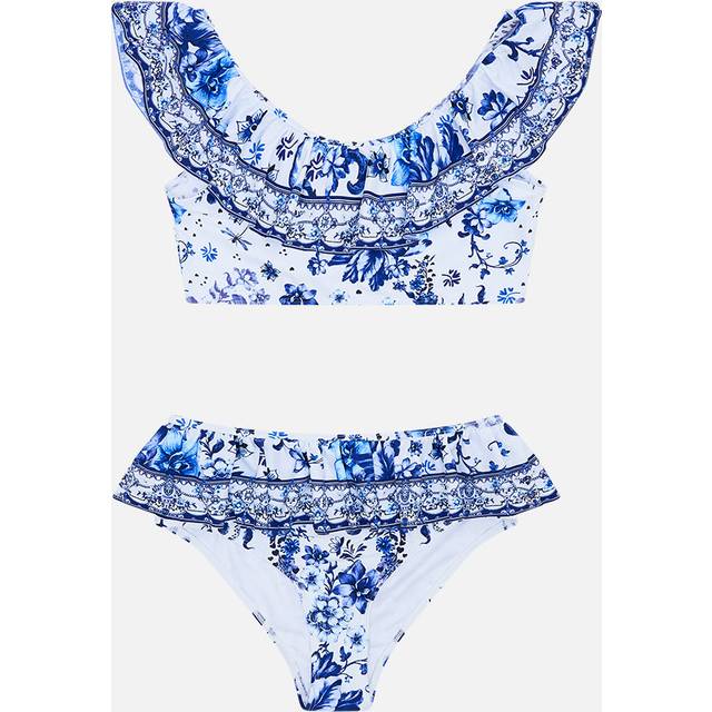 Kids Frill Crop Bikini 12-14 Glaze and Graze, 14