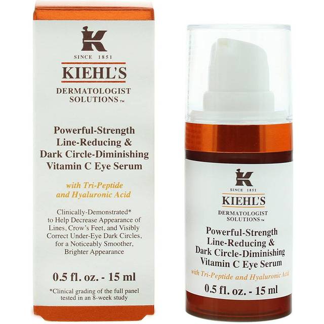 Kiehl's Powerful Strength Line-Reducing & Dark Circle-Diminishing Vitamin C Eye Serum 15Ml