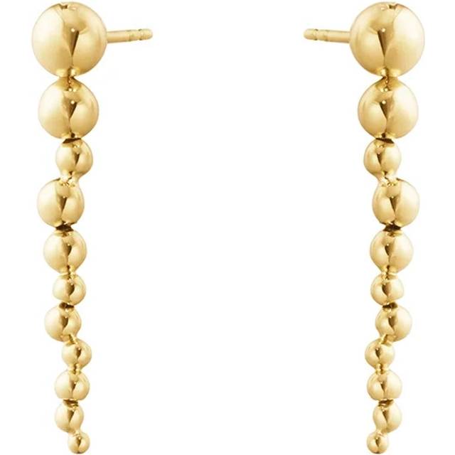 Georg Jensen Grape Ørehængere - 18kt Guld