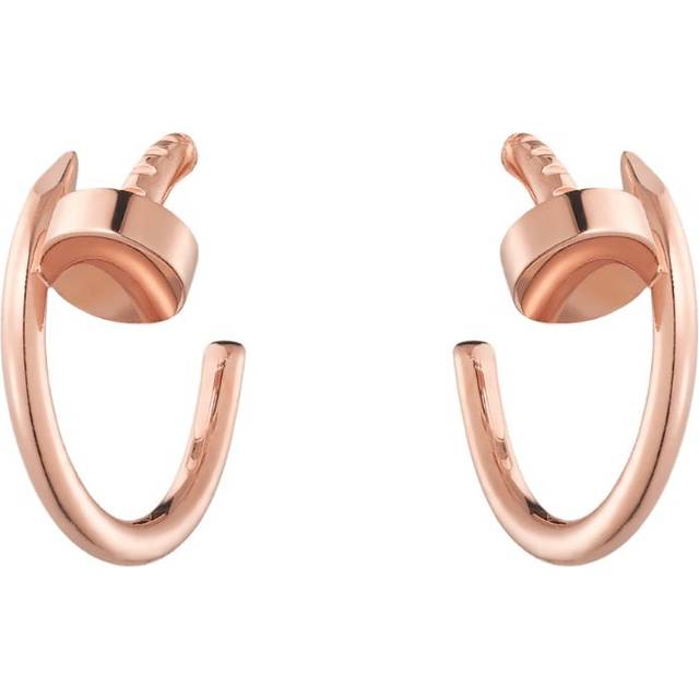 Cartier Rose Gold Juste un Clou Earrings - One size