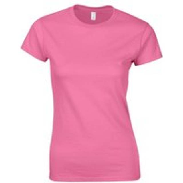 (XL, Azalea) Gildan Womens/Ladies Softstyle Ringspun Cotton T-Shirt