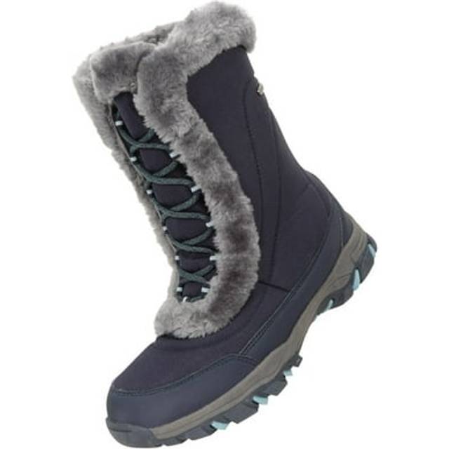 (6 UK, Blue) Mountain Warehouse Womens/Ladies Ohio Snow Boots