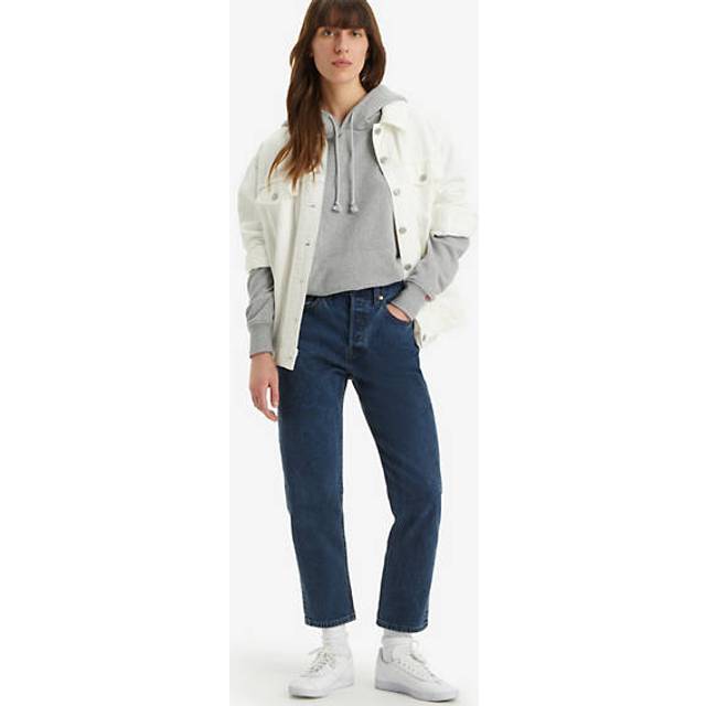 501® Original Cropped jeans - Blå / Hidden Happiness - 26X28