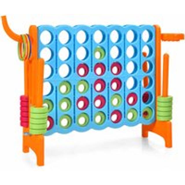 Giant 4 in a Row Jumbo 4-to-Score Chess Set Large Family Indoor Outdoor Game Toy
