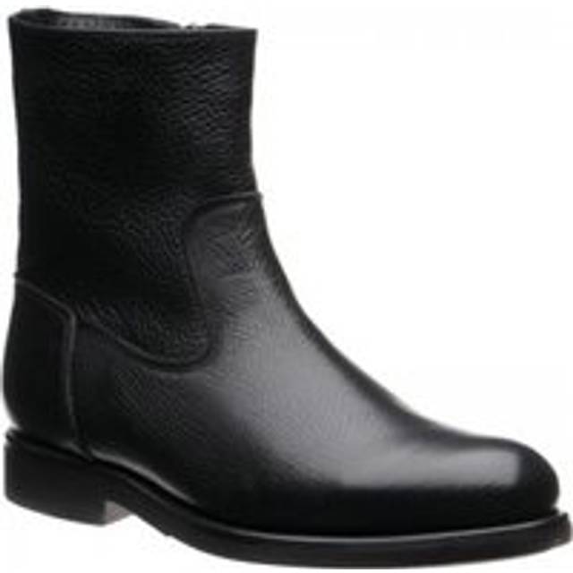 Herring Stockholm (Warm Lined) rubber-soled boots in Black Grain - 42