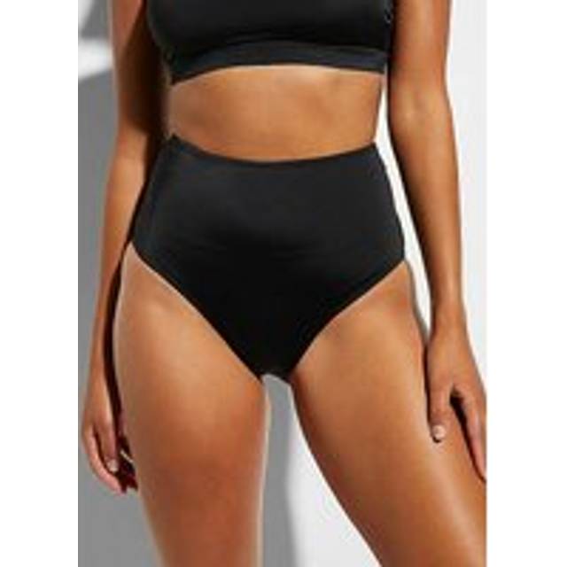 bonprix High Waist Bikini Briefs - Black