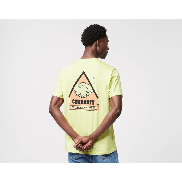 Carhartt Work In Progress Green Trade T-Shirt - XX 29T Arctic Lime - XS
