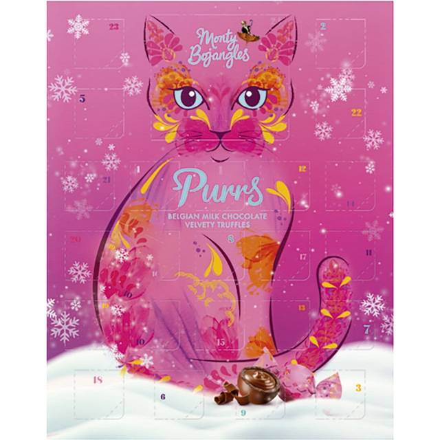Monty Bojangles Purrs Milk Chocolate Advent Calendar - 360g