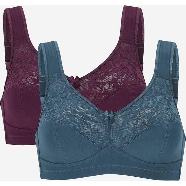 Bygellös mjuk-bh Anna 2-pack
