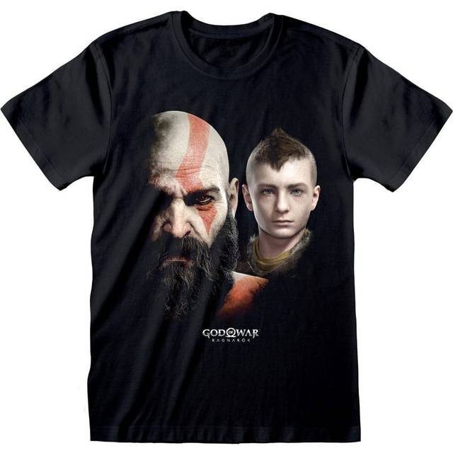 God Of War - gaming T-Shirt - Ragnarok - Close Up - S to M - black