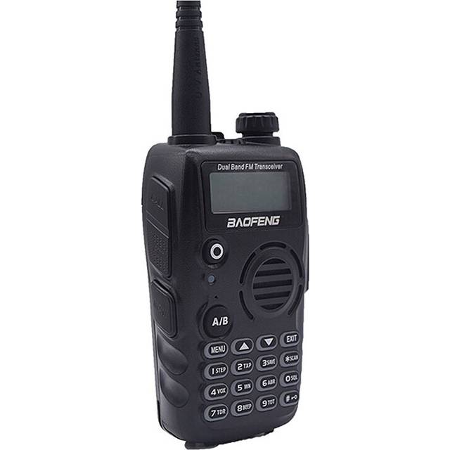 BAOFENG BF-UV5R Black White 128 Channels 400-520HZ Dual Band Two Way Handheld Radio Walkie Talkie