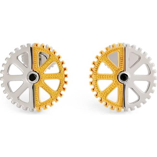 Tateossian Puzzle Gear Cufflinks - Silver - One size