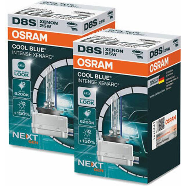 2x d8s osram cool blue intense next generation bulbs headlights xenon