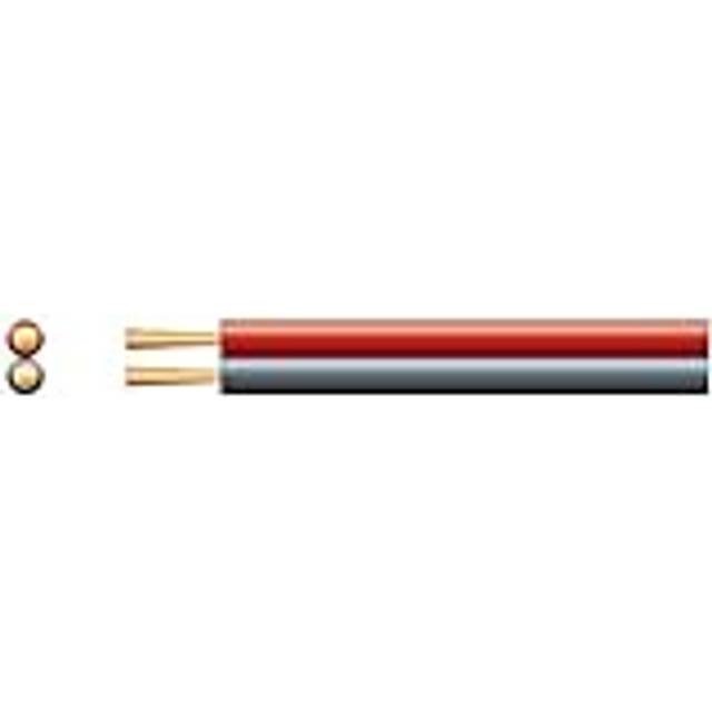 100m Black Speaker Cable Home HiFi Car Stereo Speaker Wire 2.3 x 4.6mm 28 Strand