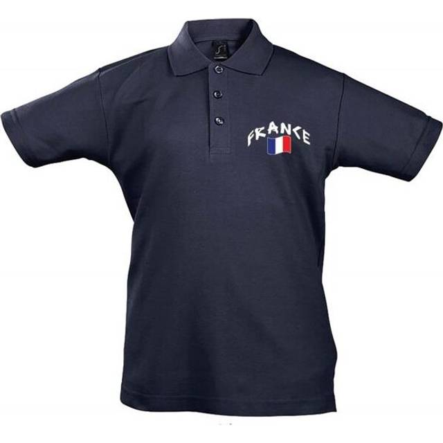 Supportershop SUP848 France Rugby Junior T-Shirt, Navy - 6 Years
