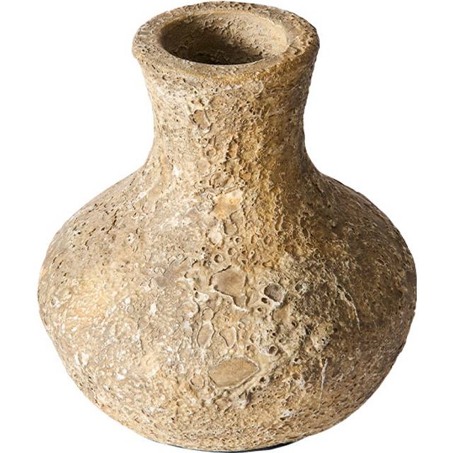 Muubs - Eris Vas Rustik 19 Cm - Sand