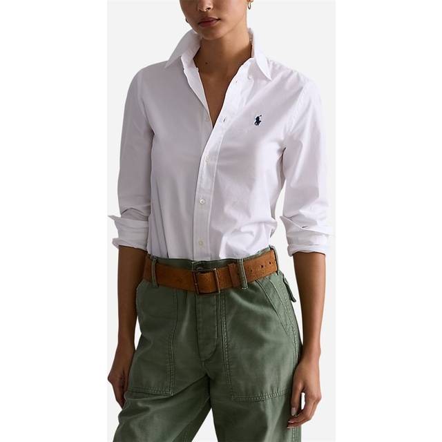 Polo Ralph Lauren 'Oxford' Logo Shirt - White - 6 UK