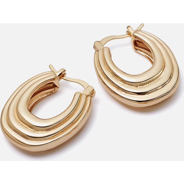Daisy London X Polly Sayer 18K Gold-Plated Earrings