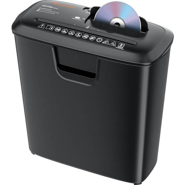 Bonsaii Paper Shredder for Home Use, 8-Sheet StripCut Home Office Shredder, CD/Credit Card Shredder Machine with Overheat Protection, 13 Litres