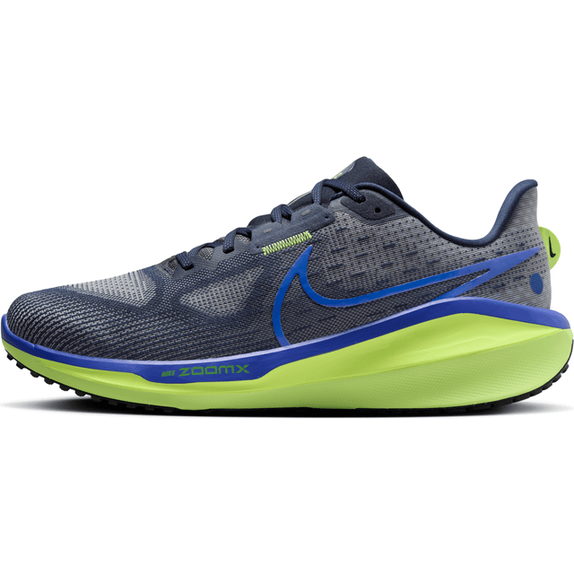 Nike Running – Vomero 17 – Marinblå och gröna träningsskor