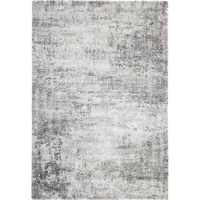 STANGERUM matta, lång lugg, grå, 170x240 cm