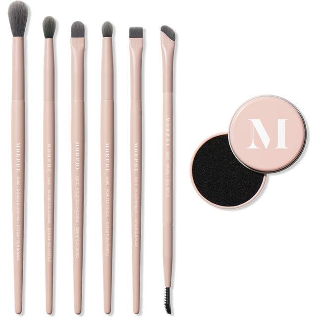 Morphe Shaping Essentials Bamboo & Charcoal Infused Eye Brush Set
