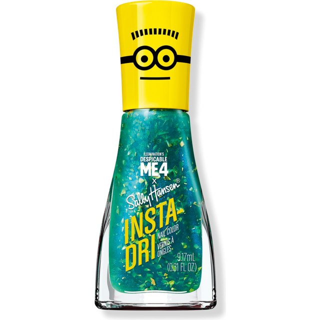 Sally Hansen Insta-Dri X Despicable Me, Maxime Metallic, Quick Dry, Long Lasting, Streak-Free Shine, Metallic Blue Nail Polish