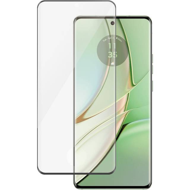 Motorola Edge 50 Pro/50 Ultra PanzerGlass Ultra-Wide Fit EasyAligner Skärmskydd - 9H - Svart Kant