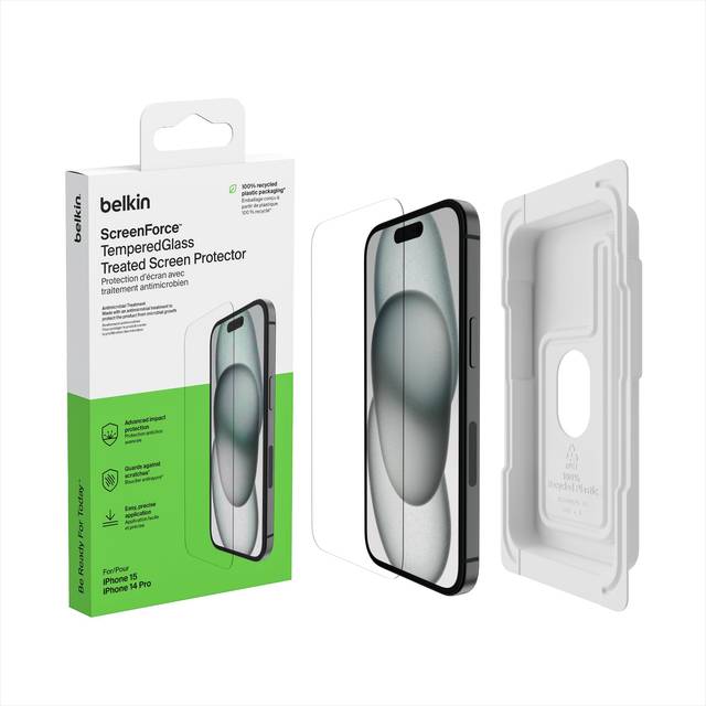 Belkin ScreenForce Clear screen protector Apple 1 pc(s)