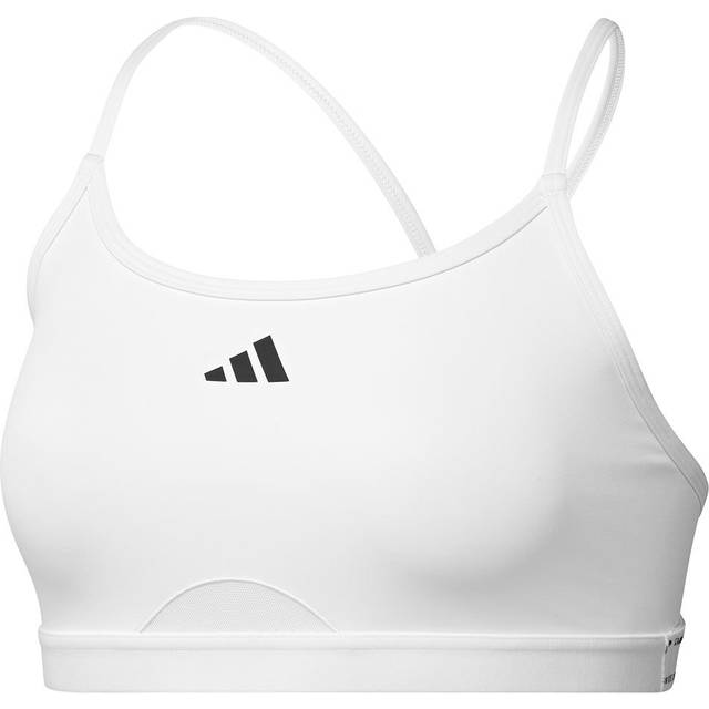adidas Aeroreact Training 3 Stripes Sports Bras Women white