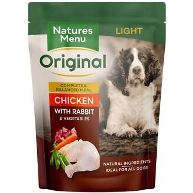 Natures menu original dog food wet pouches with real meat 8 x 300g all flavours