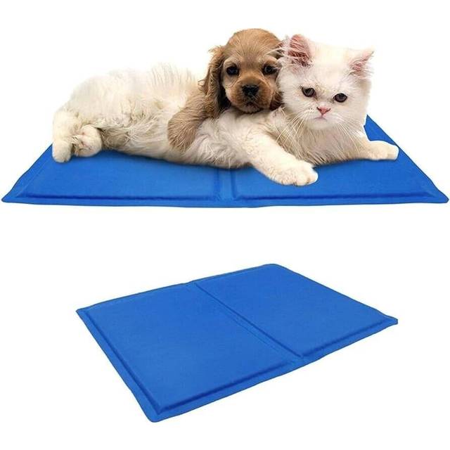 Chill Out Pet Cooling Gel Mat In Refreshing Blue (40Cm X 30Cm) | Wowcher