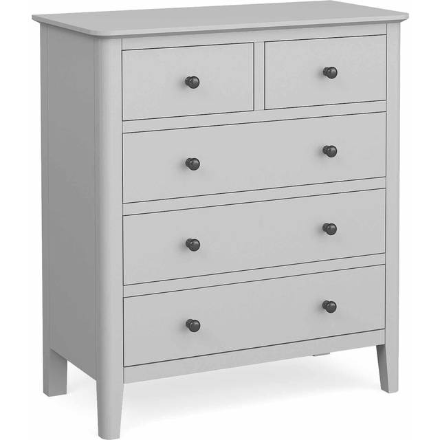 Elgin Light Grey Wooden 2 Over 3 Chest of Drawers | Roseland