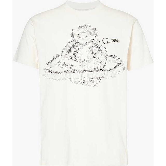 Vivienne Westwood Safety Pin T Shirt Off White