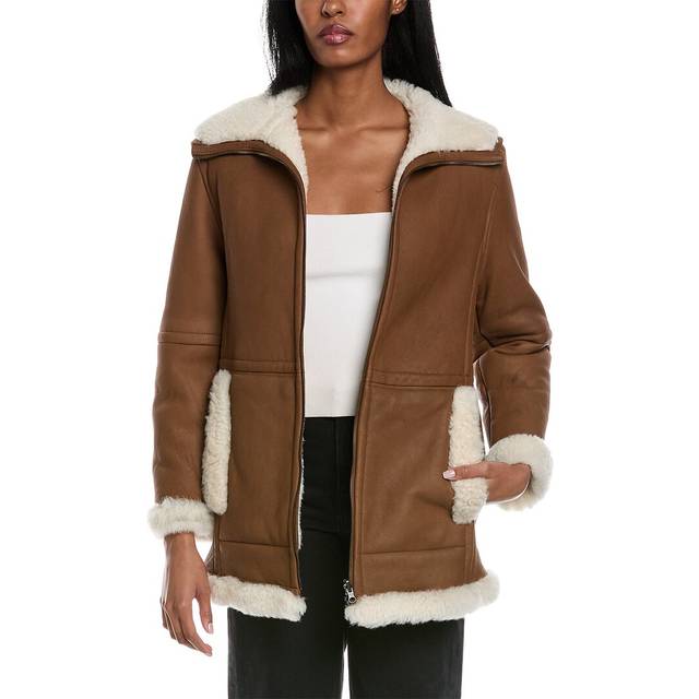 Vince Reversible Shearling Coat