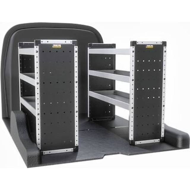 Peugeot partner van racking 2018+ l2 lwb shelving full kit aluminium