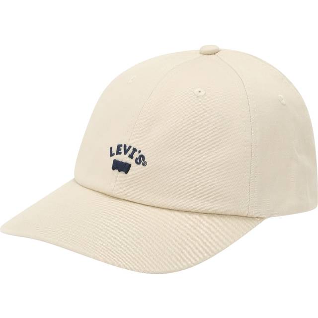 Lazy Girl Logo Cap in Off White - One Size