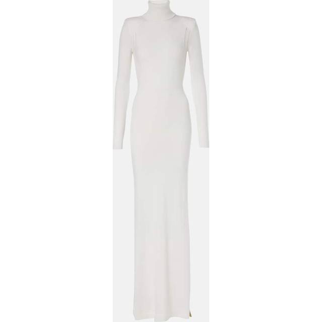 Tom Ford Cashmere maxi dress - white (UK 12)