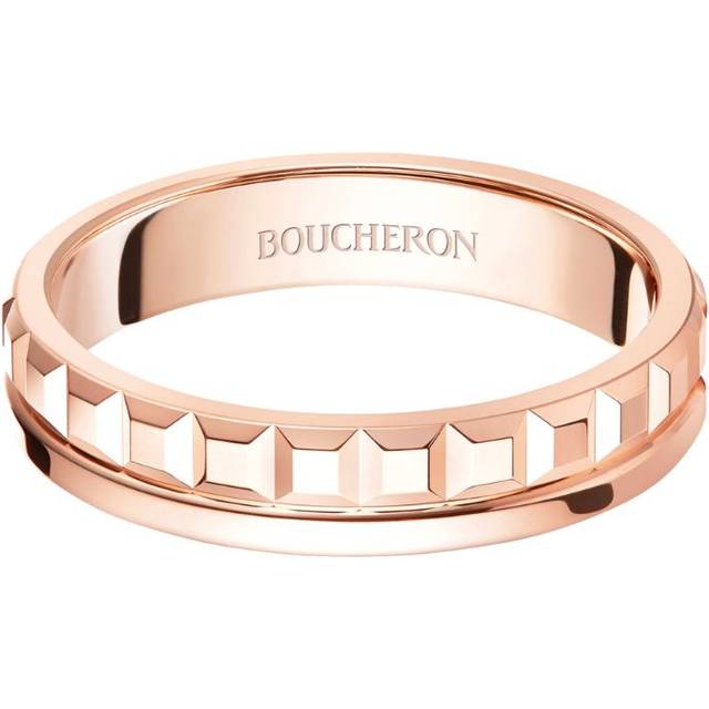 Boucheron Pink Gold Quatre Radiant Edition Wedding Band - 51