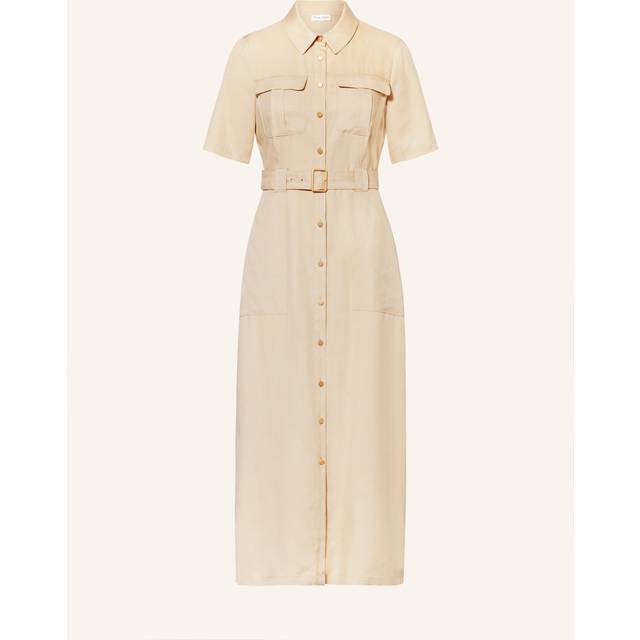 Phase Eight Willow Utility Midi Dress, Stone